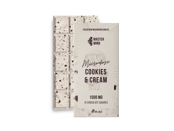 Mastermind - Cookies & Cream Chocolate Bar (1500mg)