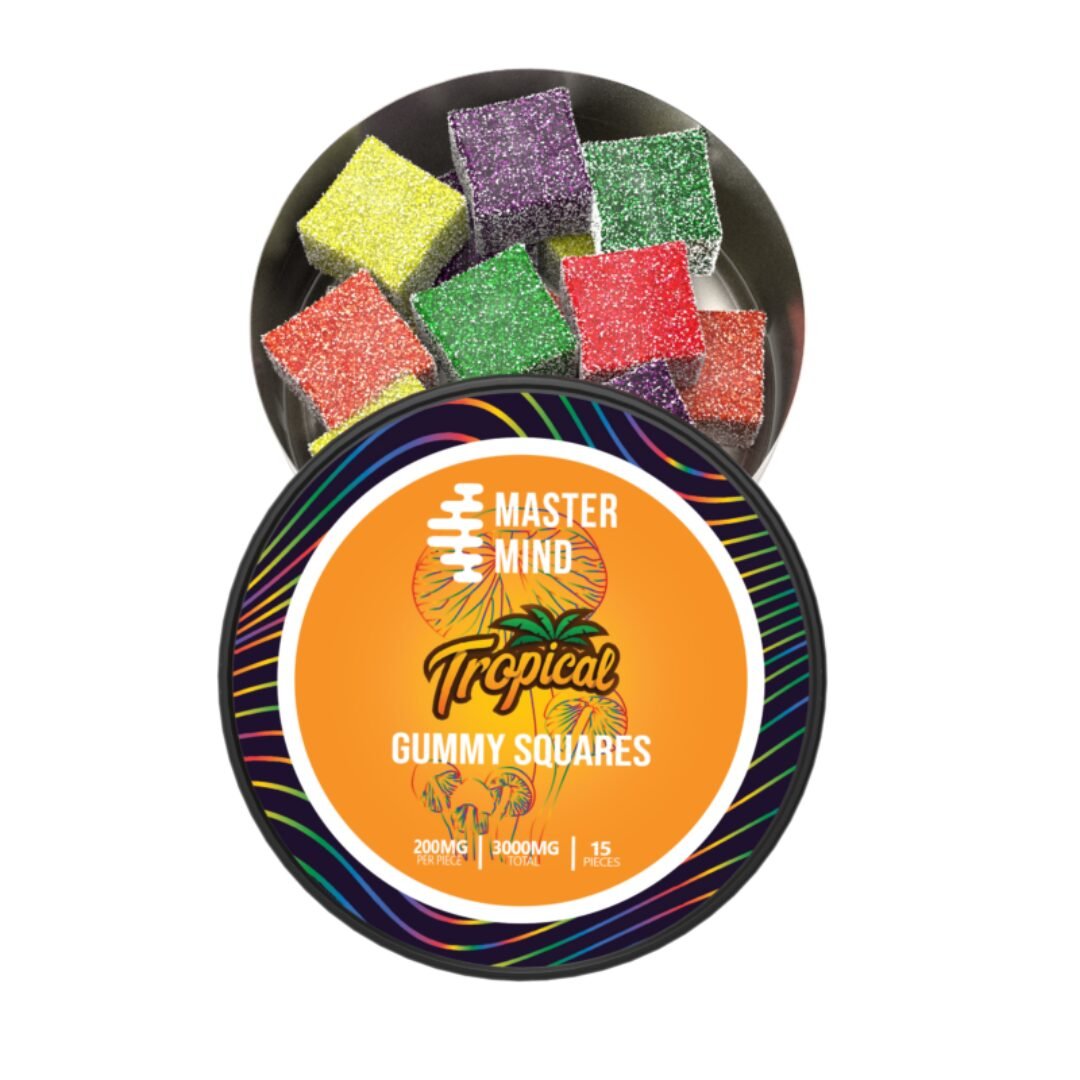 Mastermind - Tropical Gummy Squares (3000mg) Mastermind - Tropical Gummy Squares (3000mg)